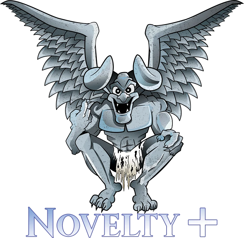 gargoyle-character-logo.webp Novelty Plus logo